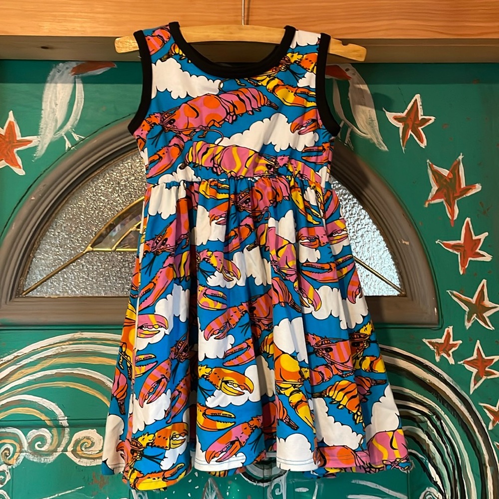 NWT nooworks tiny dancer Lobster dream kids dress